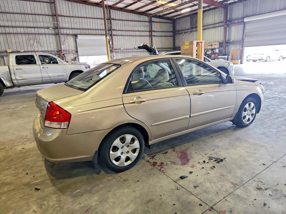 Продажа на аукционе авто 2009 Kia Spectra, vin: KNAFE221095615433, номер лота: 59257706