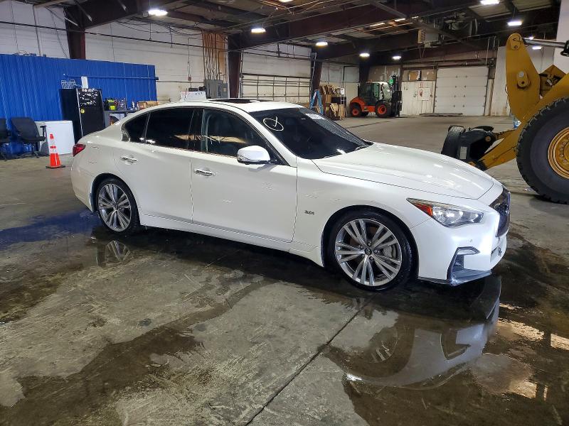 2018 Infiniti Q50 მანქანა იყიდება აუქციონზე, vin: JN1EV7AP6JM360477, აუქციონის ნომერი: 61626716