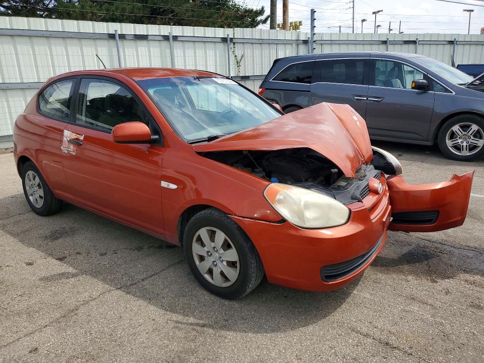 2010 Hyundai Accent მანქანა იყიდება აუქციონზე, vin: KMHCM3AC8AU161875, აუქციონის ნომერი: 63407926