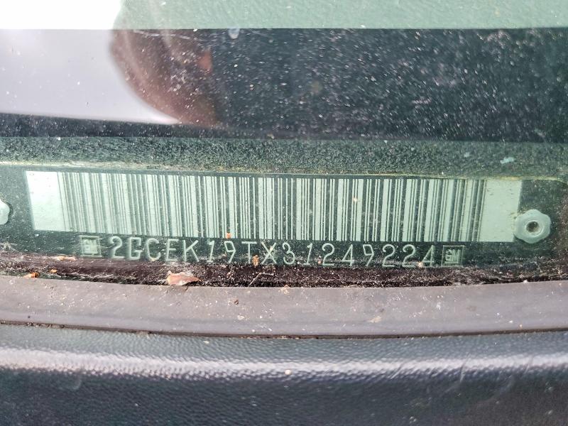 2003 Chevrolet Silverado მანქანა იყიდება აუქციონზე, vin: 2GCEK19TX31249224, აუქციონის ნომერი: 62606156