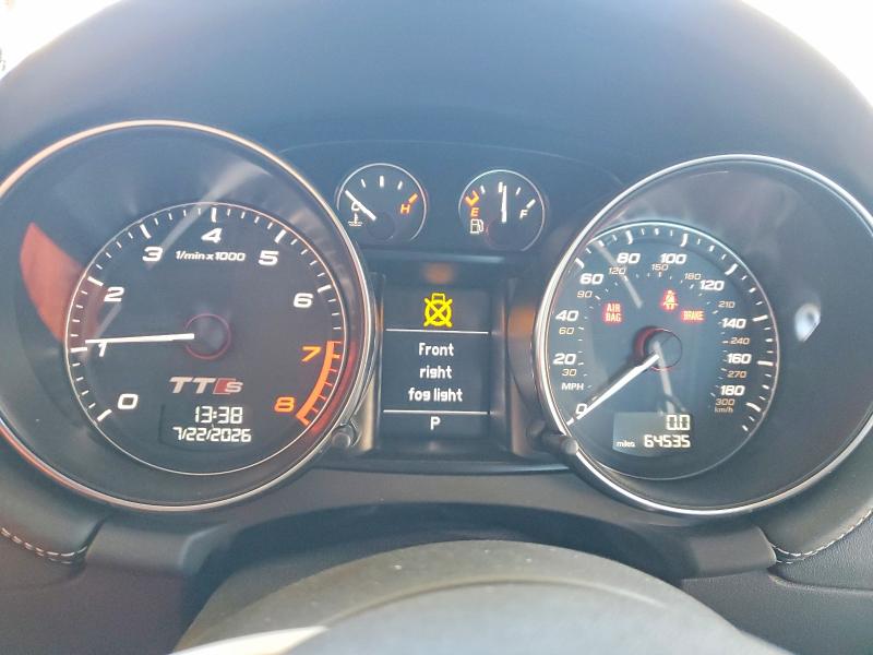 Aukcja sprzedaży 2011 Audi Tts, vin: TRUB1AFK3B1022596, numer aukcji: 62423726
