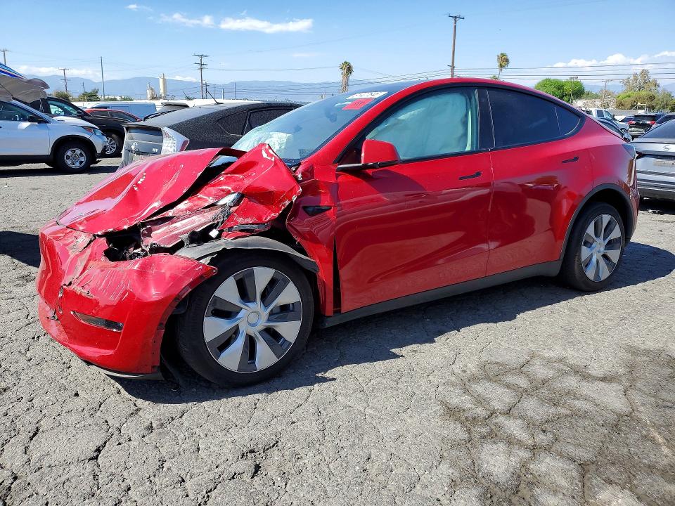 Продажа на аукционе авто 2023 Tesla Model Y, vin: 7SAYGAEE1PF645392, номер лота: 61407646
