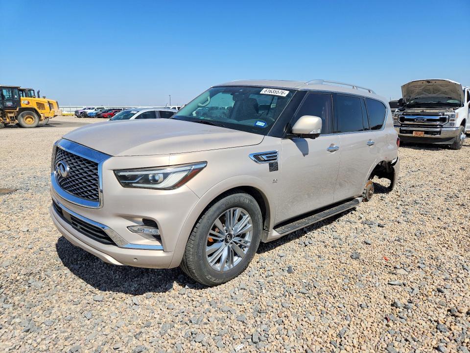 2019 Infiniti Qx80 მანქანა იყიდება აუქციონზე, vin: JN8AZ2NF0K9684747, აუქციონის ნომერი: 61635576