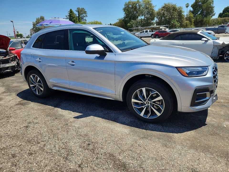 Продаж на аукціоні авто 2021 Audi Q5, vin: WA1BAAFY3M2096199, номер лоту: 62157976