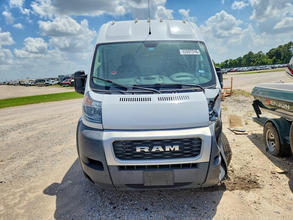 62697316 :رقم المزاد ، 3C6TRVBG1KE533082 vin ، 2019 Ram Promaster 1500 مزاد بيع
