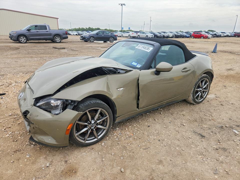 2023 Mazda Mx-5 Miata მანქანა იყიდება აუქციონზე, vin: JM1NDAD71P0554472, აუქციონის ნომერი: 61194636
