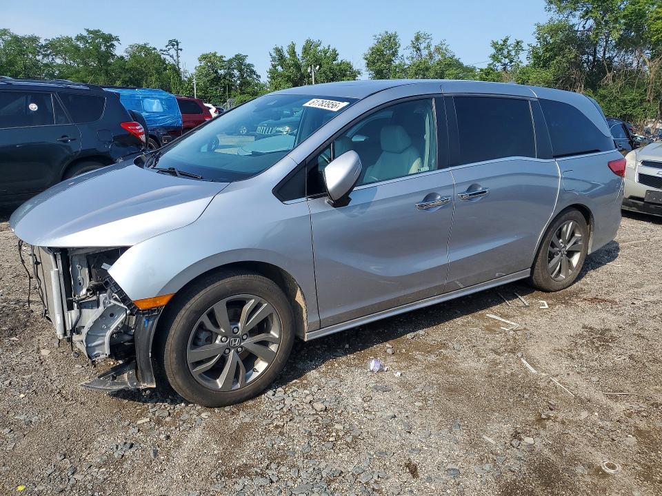Продаж на аукціоні авто 2022 Honda Odyssey, vin: 5FNRL6H83NB055689, номер лоту: 61783956