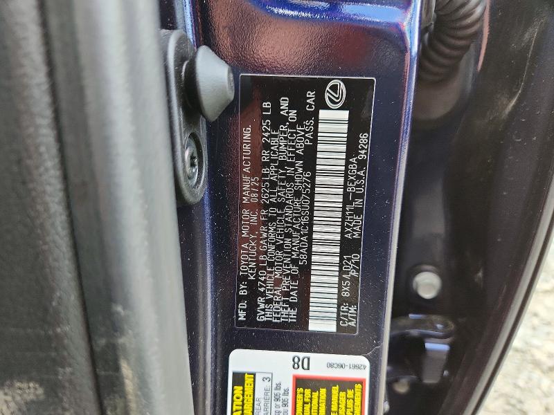 Продажа на аукционе авто 2025 Lexus Es 300h, vin: 58ADA1C16SU075276, номер лота: 59267856