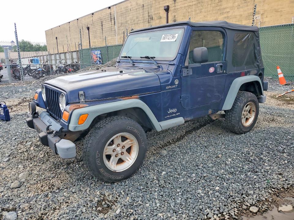 60112796 :رقم المزاد ، 1J4FA49S66P782382 vin ، 2006 Jeep Wrangler / Tj مزاد بيع