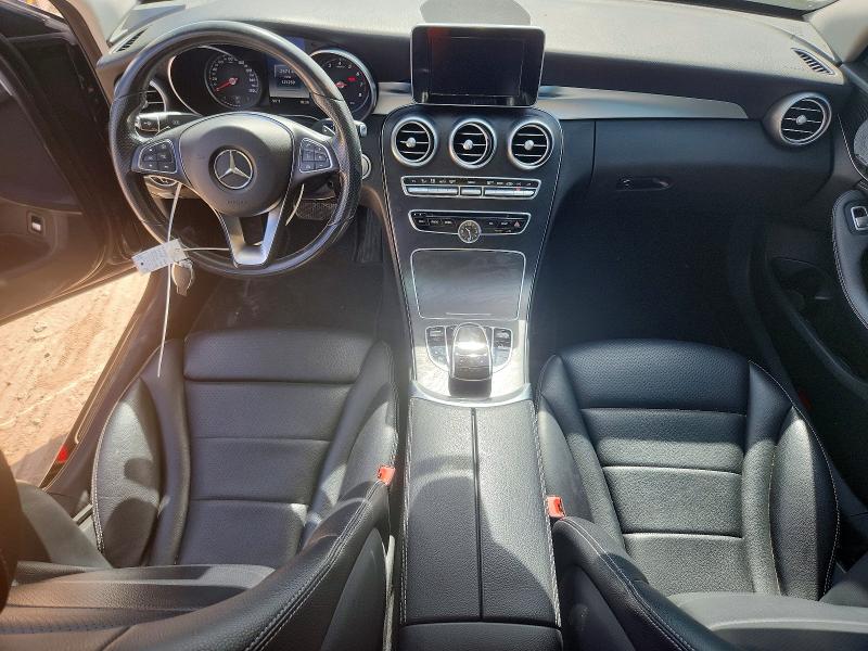 59862206 :رقم المزاد ، 55SWF4KB9FU093592 vin ، 2015 Mercedes-benz C مزاد بيع