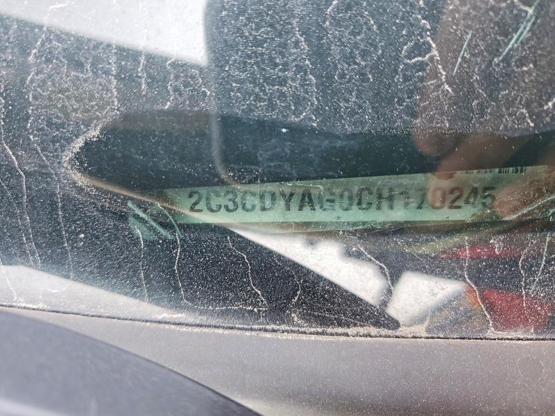 Продаж на аукціоні авто 2012 Dodge Challenger, vin: 2C3CDYAG0CH170245, номер лоту: 62496286
