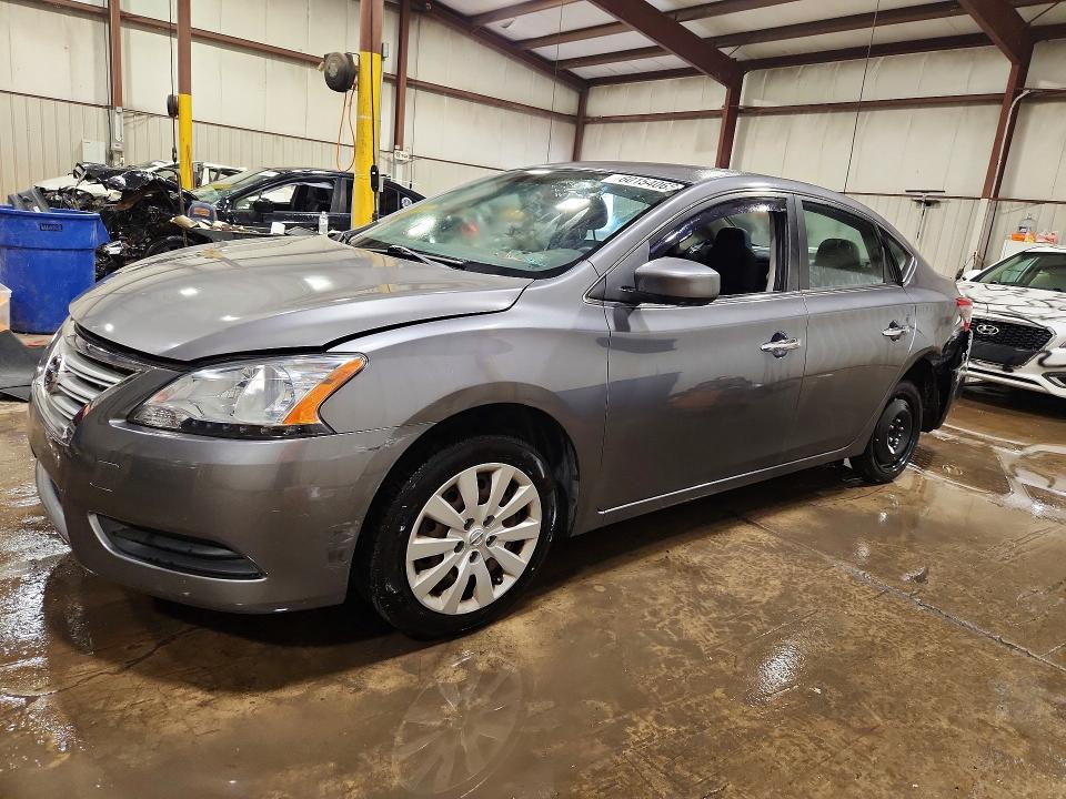 60154066 :رقم المزاد ، 3N1AB7AP4FY378200 vin ، 2015 Nissan Sentra مزاد بيع