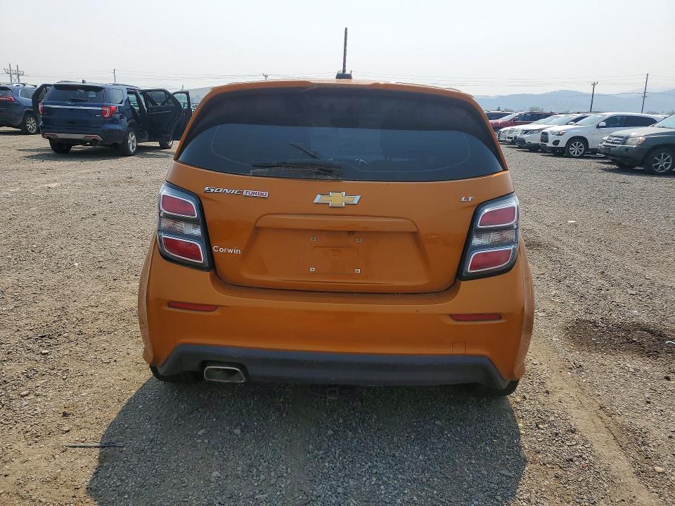 2017 Chevrolet Sonic მანქანა იყიდება აუქციონზე, vin: 1G1JD6SB9H4160031, აუქციონის ნომერი: 62511076