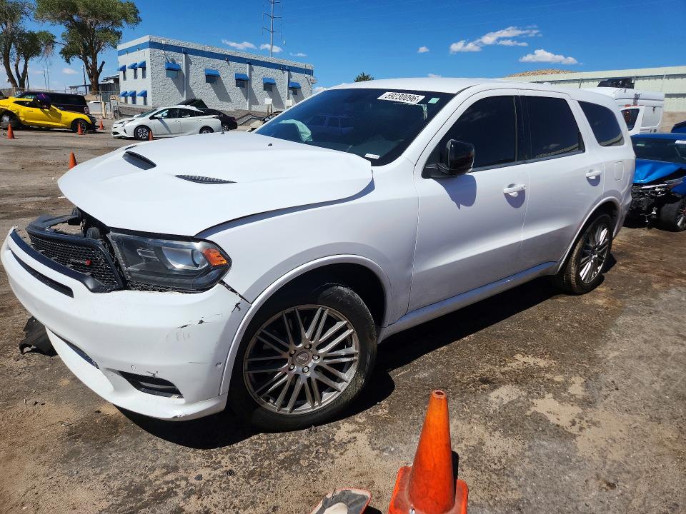 59230096 :رقم المزاد ، 1C4SDHCT7KC647577 vin ، 2019 Dodge Durango مزاد بيع