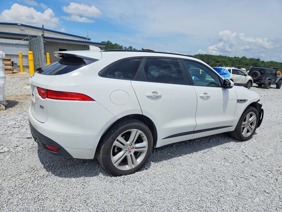 2019 Jaguar F-pace მანქანა იყიდება აუქციონზე, vin: SADCL2GX4KA396860, აუქციონის ნომერი: 61663116