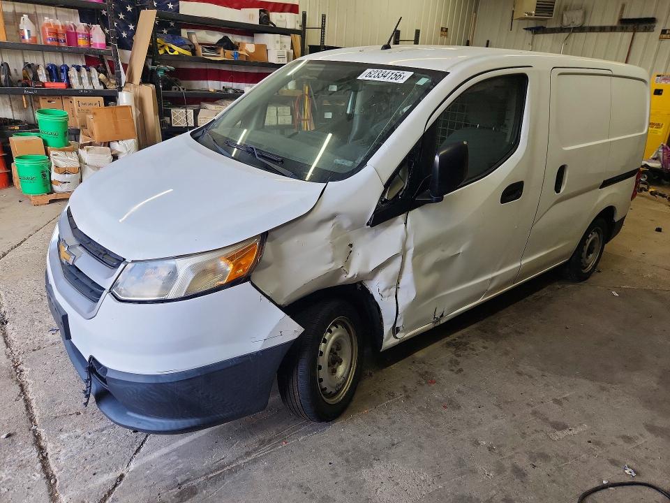62334156 :رقم المزاد ، 3N63M0YNXHK705827 vin ، 2017 Chevrolet City Express مزاد بيع