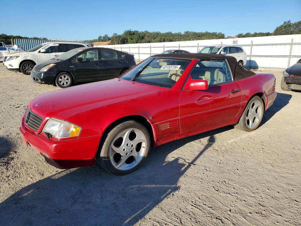 1995 Mercedes-benz Sl მანქანა იყიდება აუქციონზე, vin: WDBFA63E6SF115427, აუქციონის ნომერი: 63153726