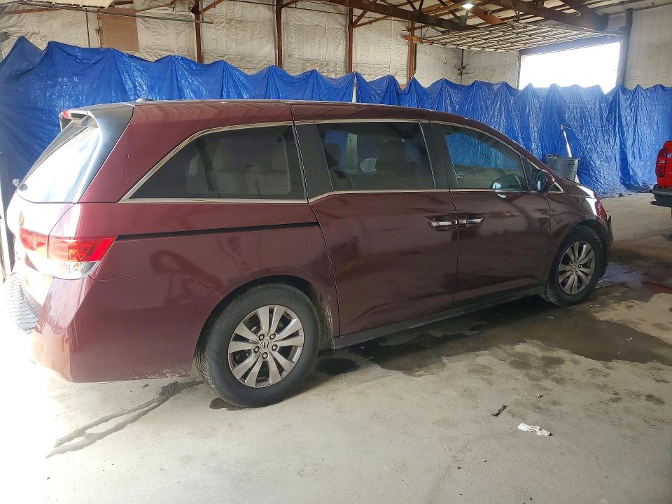 62095116 :رقم المزاد ، 5FNRL5H62GB136095 vin ، 2016 Honda Odyssey مزاد بيع
