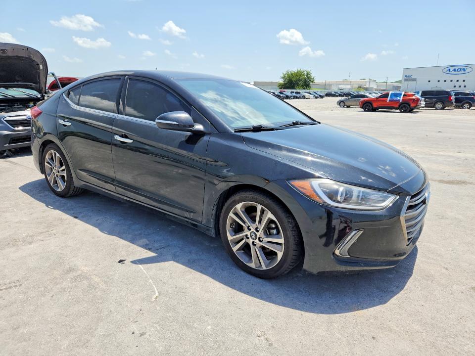 61604606 :رقم المزاد ، 5NPD84LF3HH022123 vin ، 2017 Hyundai Elantra مزاد بيع