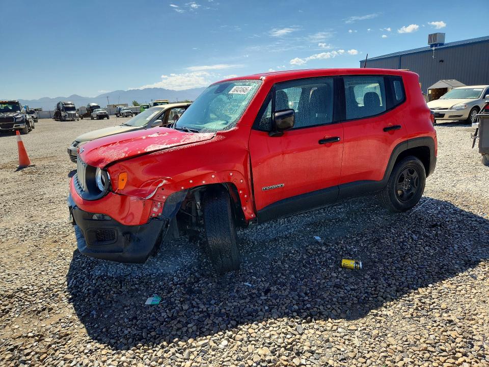 Продажа на аукционе авто 2017 Jeep Renegade, vin: ZACCJBAH0HPE66513, номер лота: 60424646