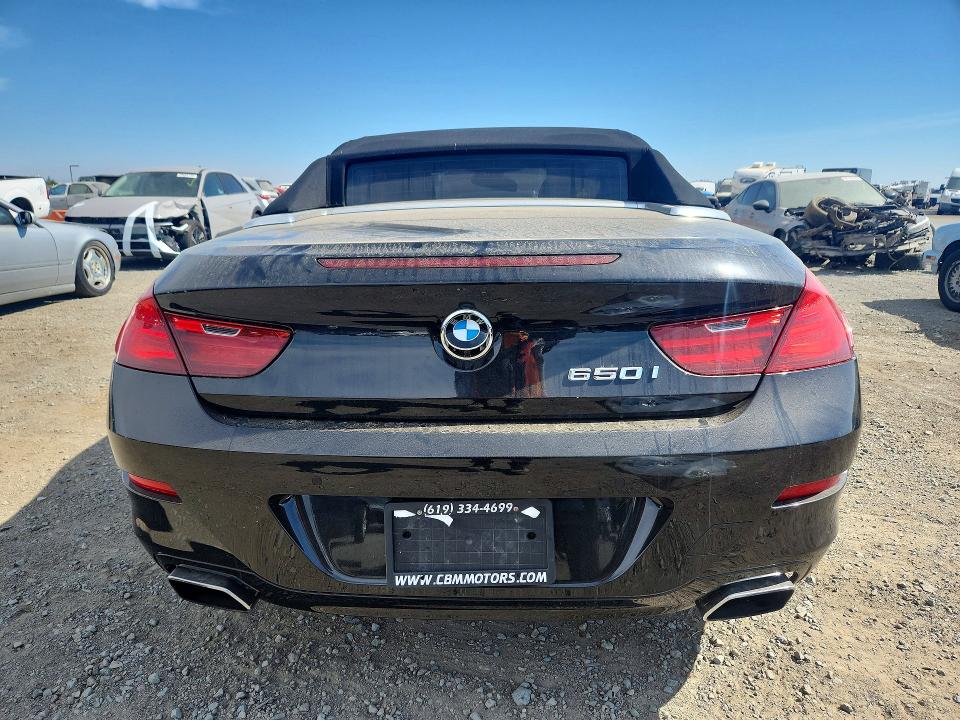 60242256 :رقم المزاد ، WBALZ3C50CDL72279 vin ، 2012 Bmw 650 مزاد بيع