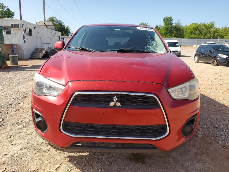 2015 Mitsubishi Outlander Sport მანქანა იყიდება აუქციონზე, vin: 4A4AP3AU2FE021827, აუქციონის ნომერი: 61325066