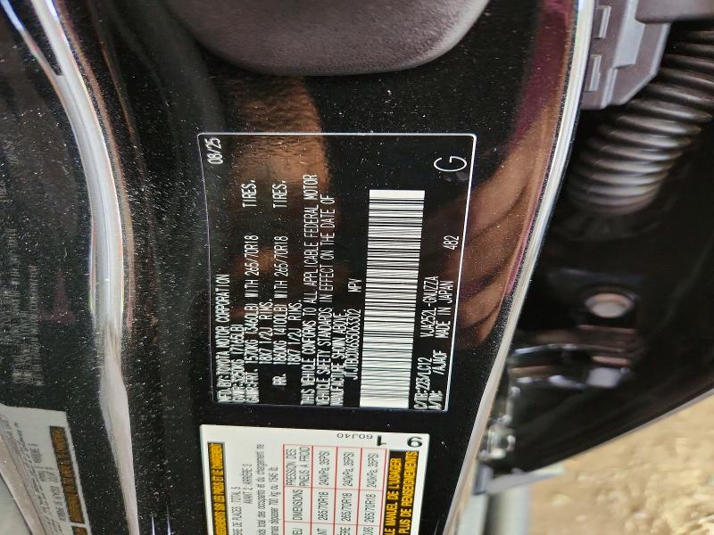 Aukcja sprzedaży 2025 Lexus Gx 550, vin: JTJTBCDX6S5063302, numer aukcji: 63007706