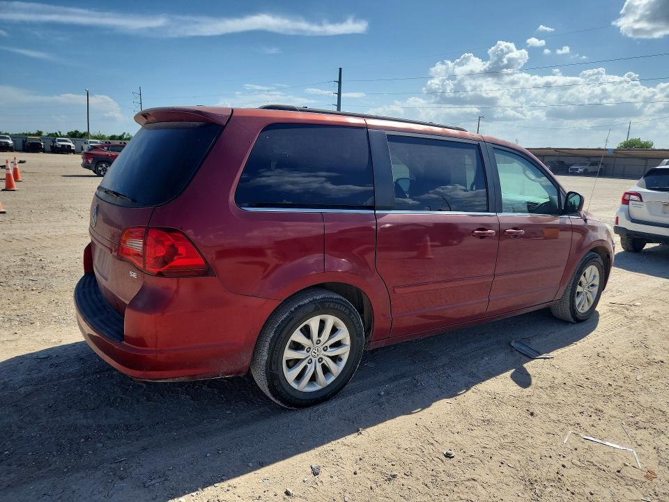 60935456 :رقم المزاد ، 2C4RVABG3CR193974 vin ، 2012 Volkswagen Routan مزاد بيع