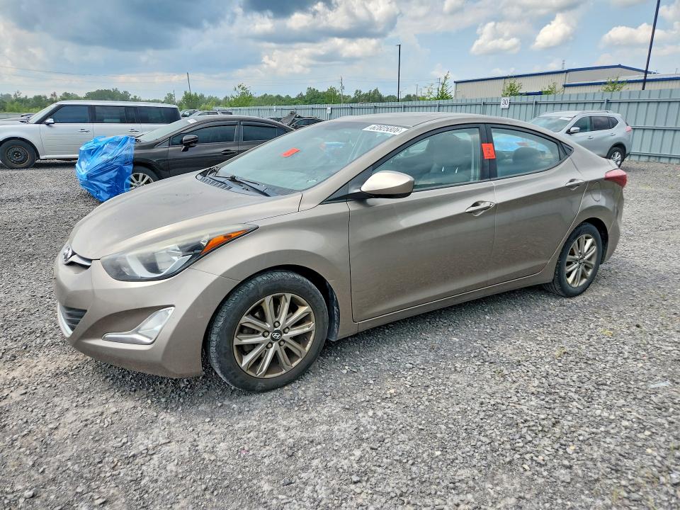 Продаж на аукціоні авто 2014 Hyundai Elantra, vin: 5NPDH4AEXEH538680, номер лоту: 62825806