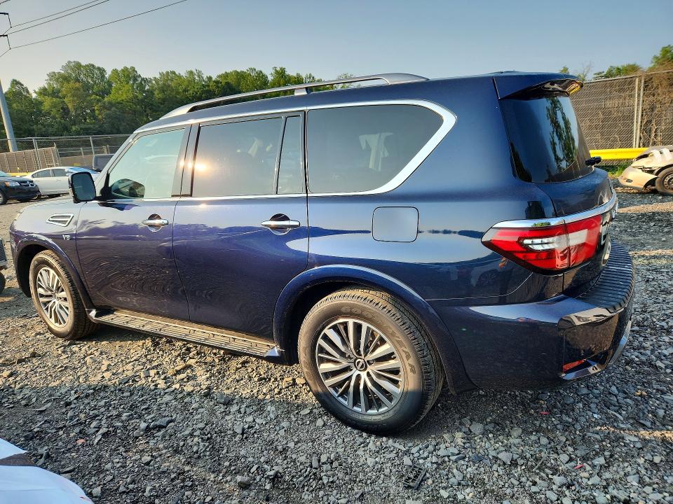 Продажа на аукционе авто 2021 Nissan Armada, vin: JN8AY2BB9M9790556, номер лота: 62357546