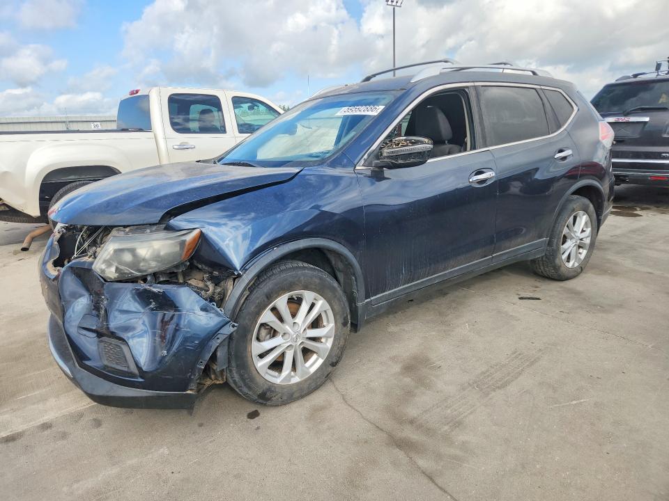 Продажа на аукционе авто 2016 Nissan Rogue, vin: KNMAT2MV7GP626255, номер лота: 59592886