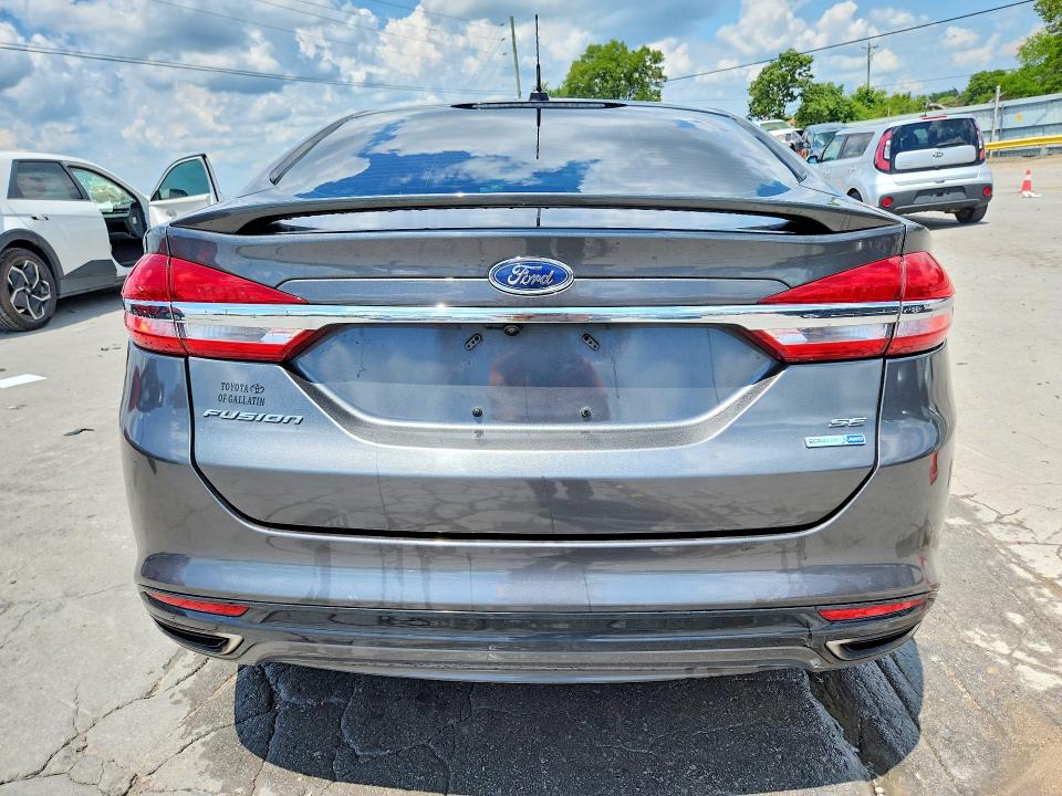 59655456 :رقم المزاد ، 3FA6P0T93HR356167 vin ، 2017 Ford Fusion مزاد بيع