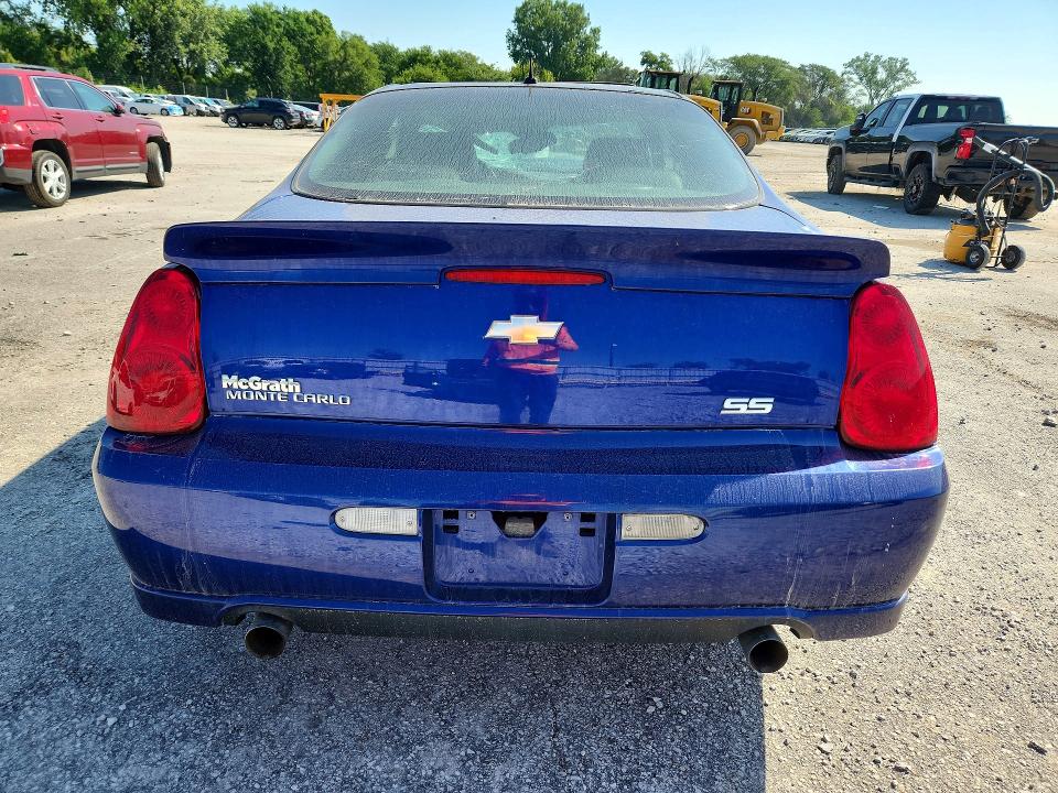 Продажа на аукционе авто 2007 Chevrolet Monte Carlo, vin: 2G1WL16C479356047, номер лота: 60226566