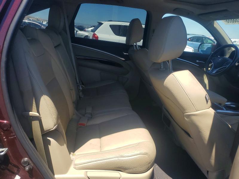 2016 Acura Mdx მანქანა იყიდება აუქციონზე, vin: 5FRYD4H43GB054263, აუქციონის ნომერი: 61166666