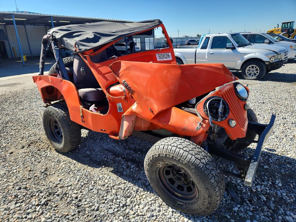 1949 Willy Jeep მანქანა იყიდება აუქციონზე, vin: GJ3A36986, აუქციონის ნომერი: 60595396