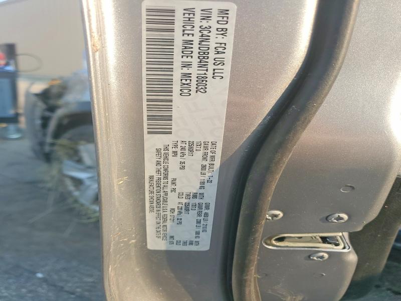 Продаж на аукціоні авто 2022 Jeep Compass, vin: 3C4NJDBB4NT186032, номер лоту: 61395446