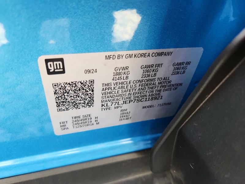 Продаж на аукціоні авто 2025 Chevrolet Trax, vin: KL77LJEP7SC118921, номер лоту: 60762686