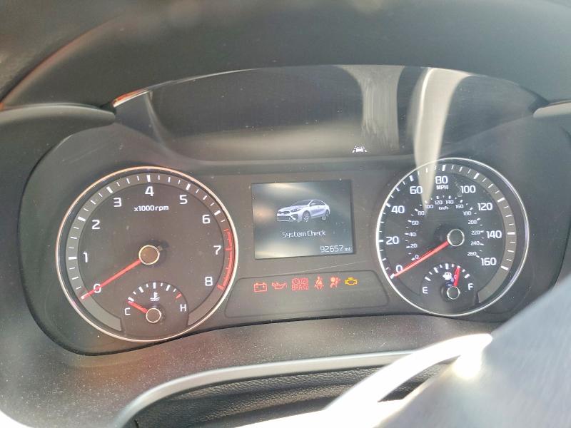 57001726 :رقم المزاد ، 3KPF34AD6ME380744 vin ، 2021 Kia Forte مزاد بيع