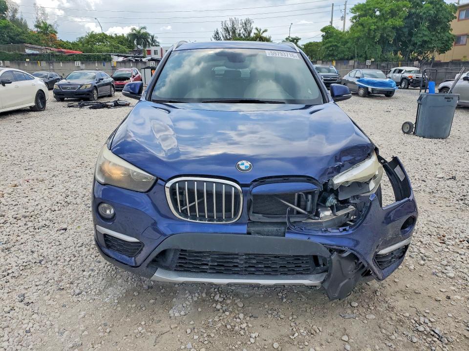 59793716 :رقم المزاد ، WBXHU7C3XH5H38124 vin ، 2017 Bmw X1 مزاد بيع