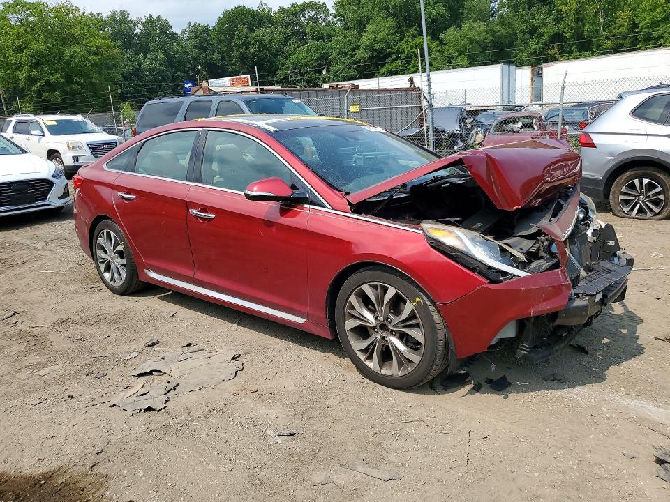62782276 :رقم المزاد ، 5NPE34AB3FH182633 vin ، 2015 Hyundai Sonata مزاد بيع