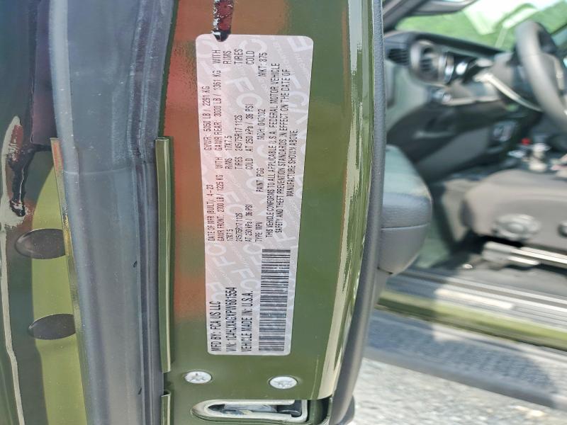 Продаж на аукціоні авто 2023 Jeep Wrangler, vin: 1C4HJXAGXPW681554, номер лоту: 57952776