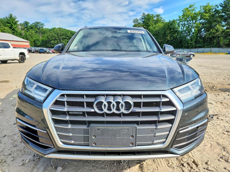 2018 Audi Q5 მანქანა იყიდება აუქციონზე, vin: WA1BNAFY4J2038683, აუქციონის ნომერი: 61675476