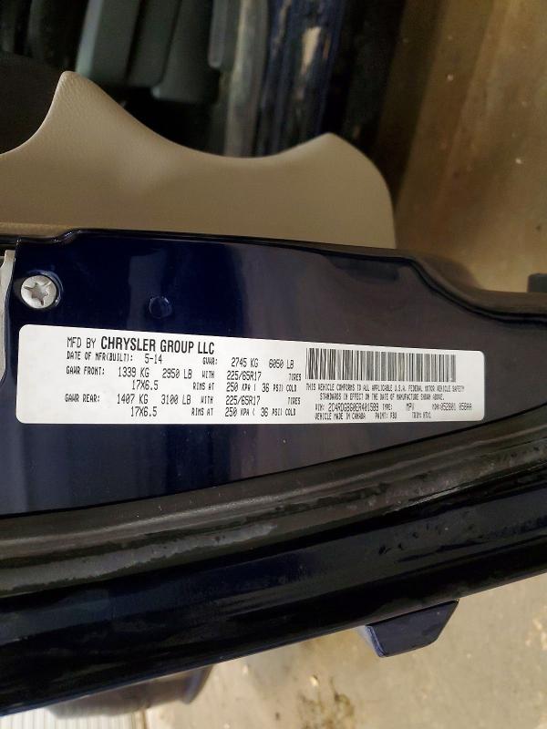 Продажа на аукционе авто 2014 Dodge Grand Caravan, vin: 2C4RDGBG0ER401589, номер лота: 60240756