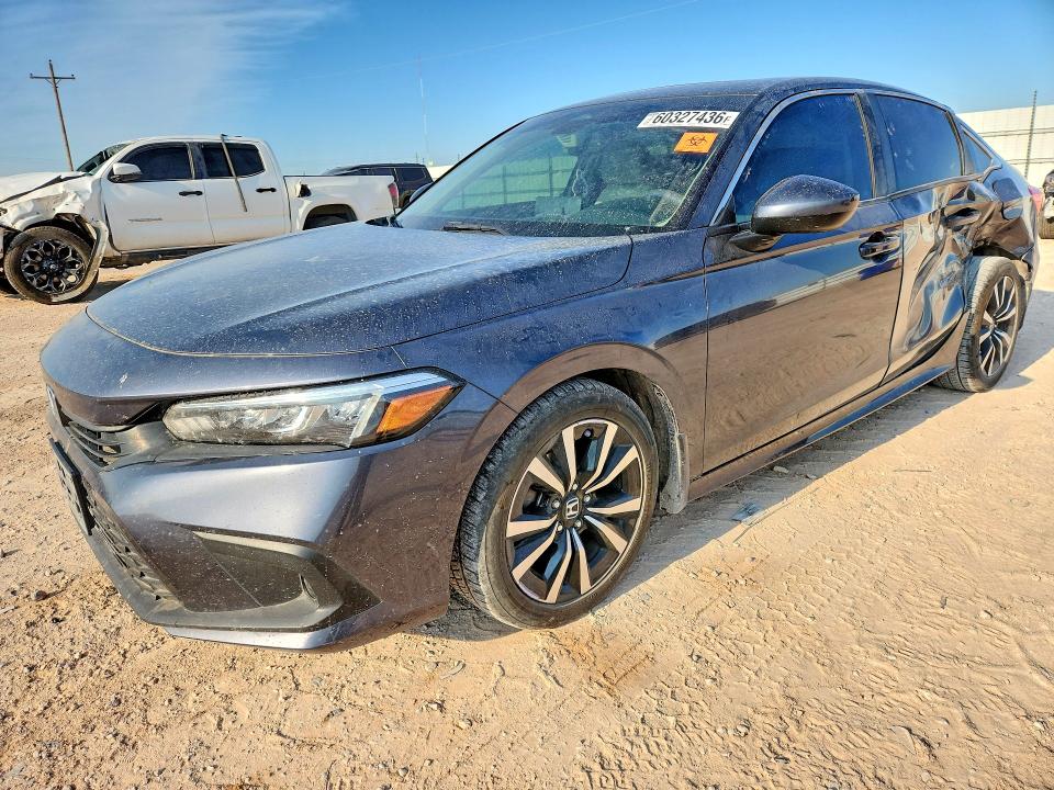 60327436 :رقم المزاد ، JHMFE1F76NX009286 vin ، 2022 Honda Civic مزاد بيع