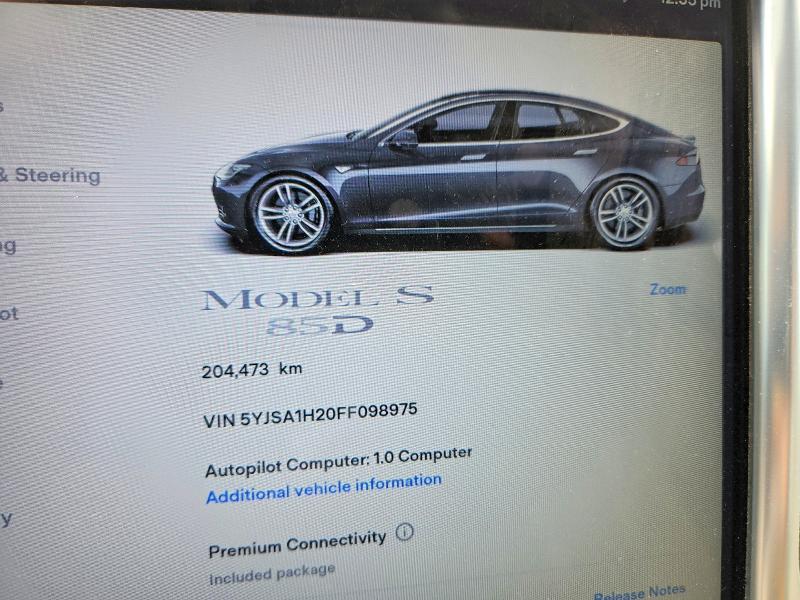 Aukcja sprzedaży 2015 Tesla Model S, vin: 5YJSA1H20FF098975, numer aukcji: 58626946