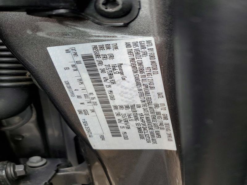 2012 Ford Focus მანქანა იყიდება აუქციონზე, vin: 1FAHP3F24CL327339, აუქციონის ნომერი: 85962565