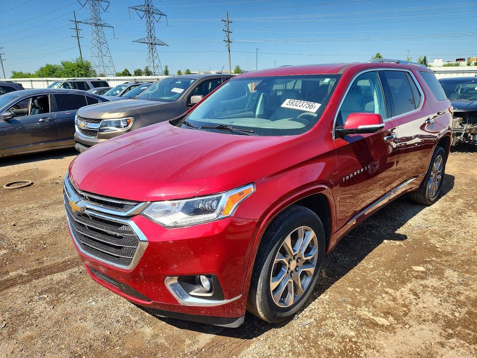 Продажа на аукционе авто 2018 Chevrolet Traverse, vin: 1GNEVJKW9JJ230413, номер лота: 59323756