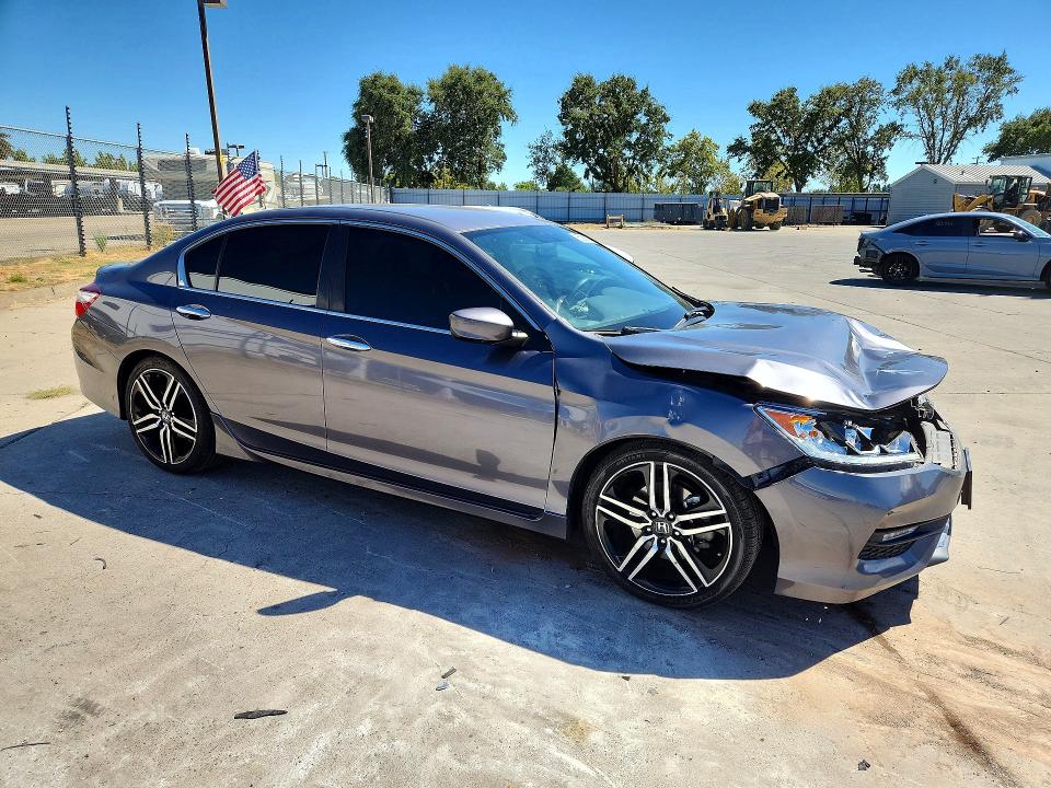 63266136 :رقم المزاد ، 1HGCR2F55GA160026 vin ، 2016 Honda Accord مزاد بيع