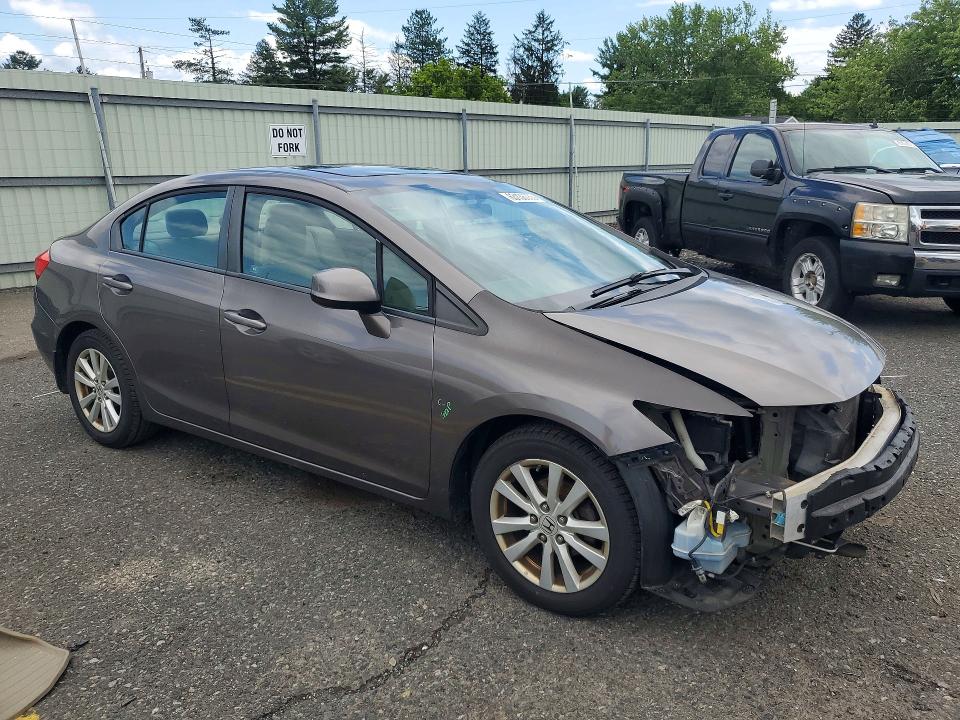 Продаж на аукціоні авто 2012 Honda Civic, vin: 19XFB2F84CE352068, номер лоту: 63138036