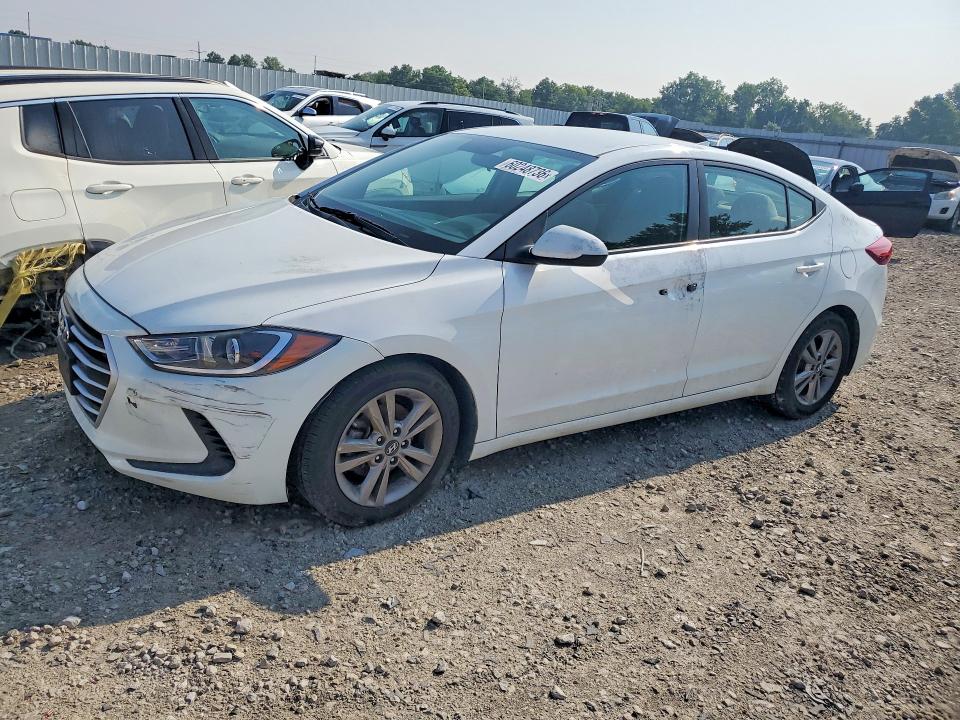 60248736 :رقم المزاد ، 5NPD84LF9HH002314 vin ، 2017 Hyundai Elantra مزاد بيع
